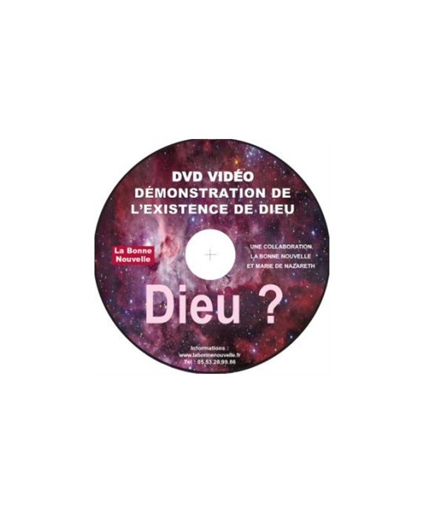 DVD démonstration de l'existence de Dieu