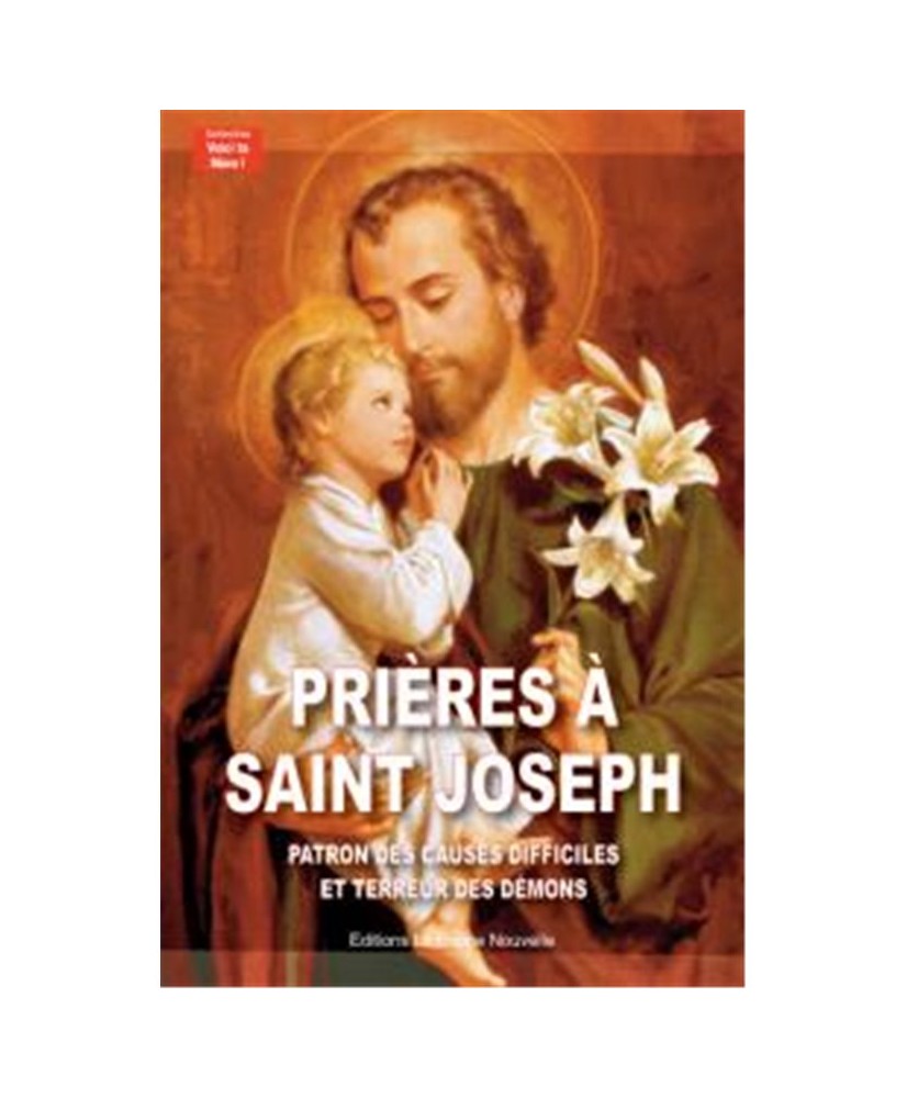 Livret "PRIERES A SAINT JOSEPH"