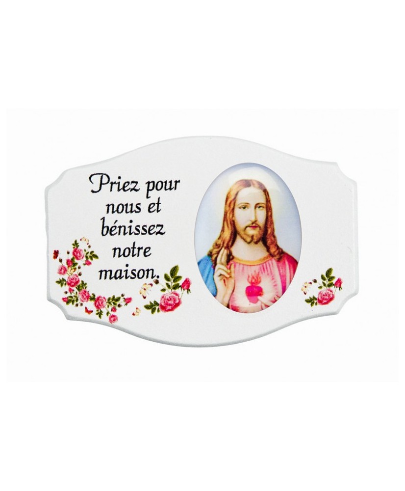 Magnet Jésus maison